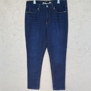 Seven7 Indigo Skinny Stretch Jeans